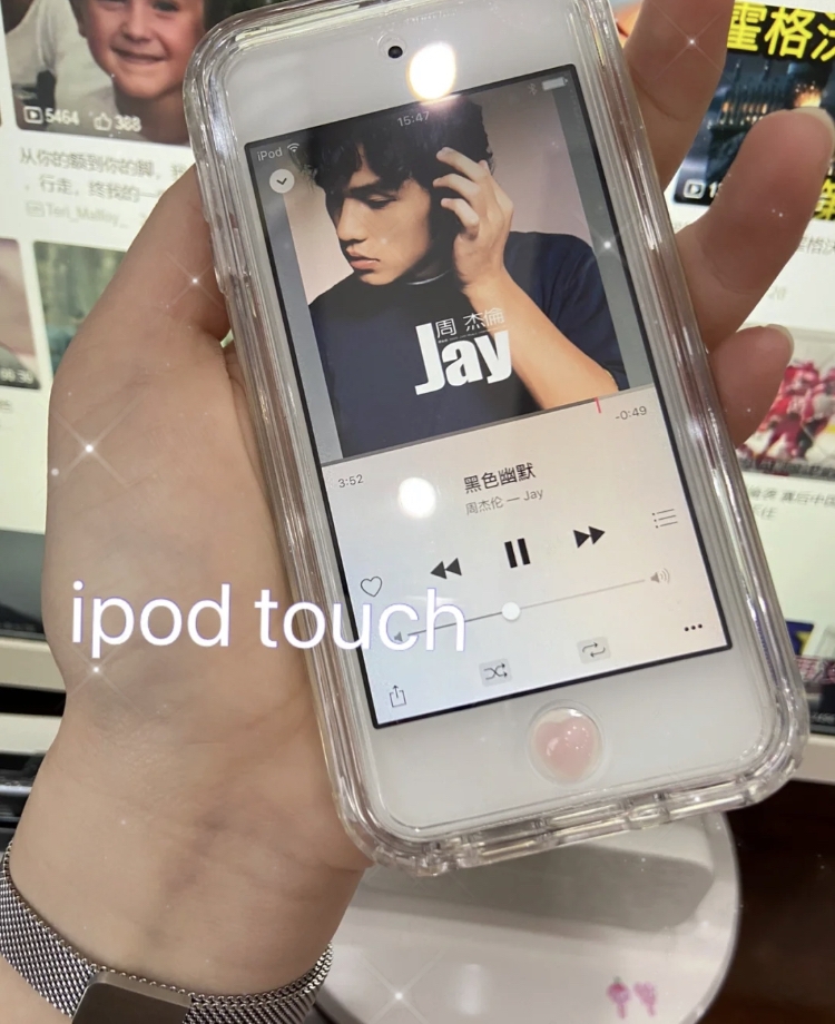 iPod touch可用來聽音樂