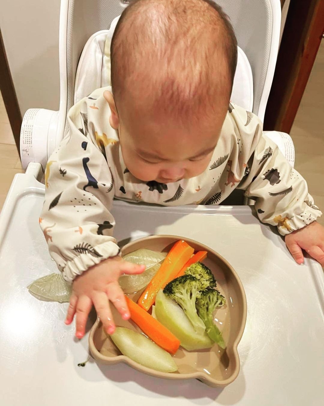 小蠻分享育兒照