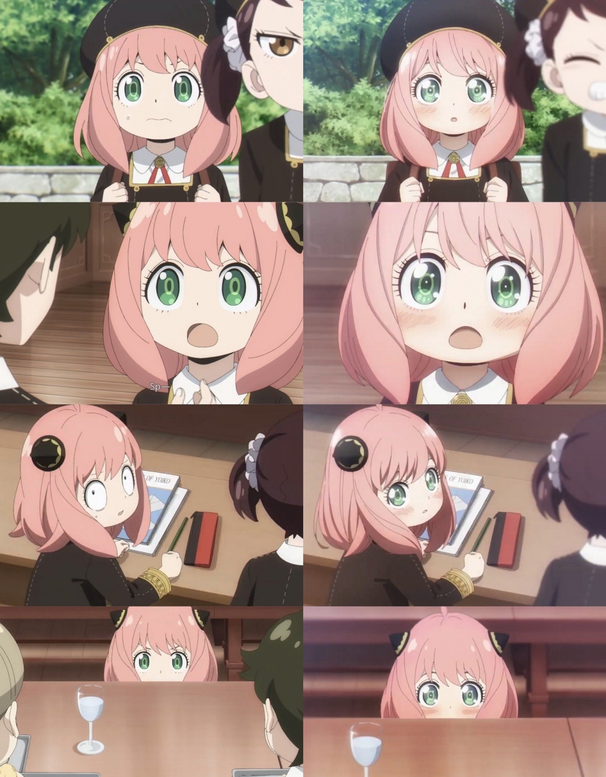 達米安無條件對安妮亞套上粉紅泡泡濾鏡