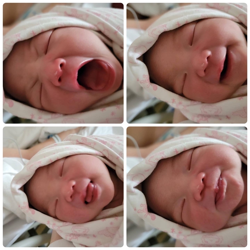 女兒「黃玉米」報到