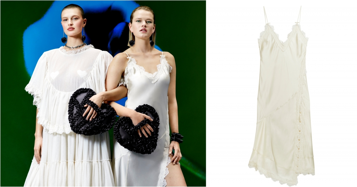 H&M 永續時尚系列_主題故事五：摯愛珍藏綢緞襯裙，NT$2,999