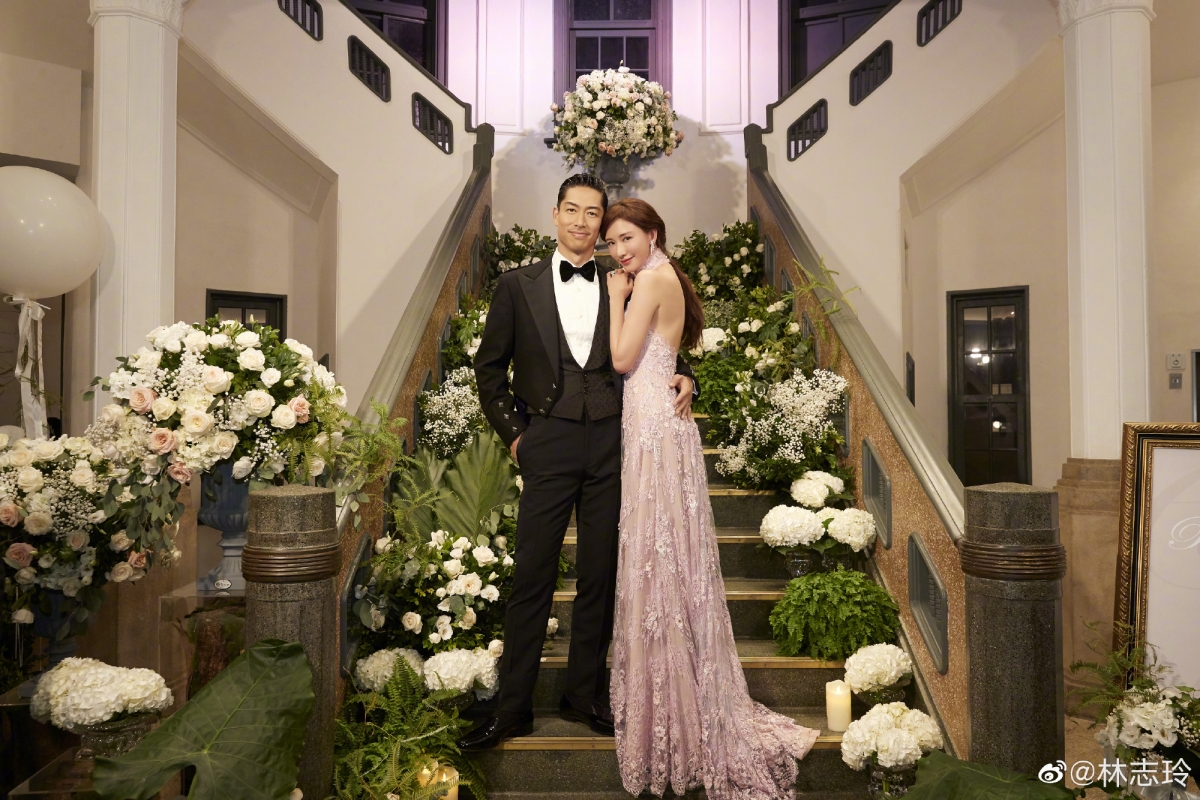 林志玲在2019年與放浪兄弟的AKIRA（黑澤良平）結婚