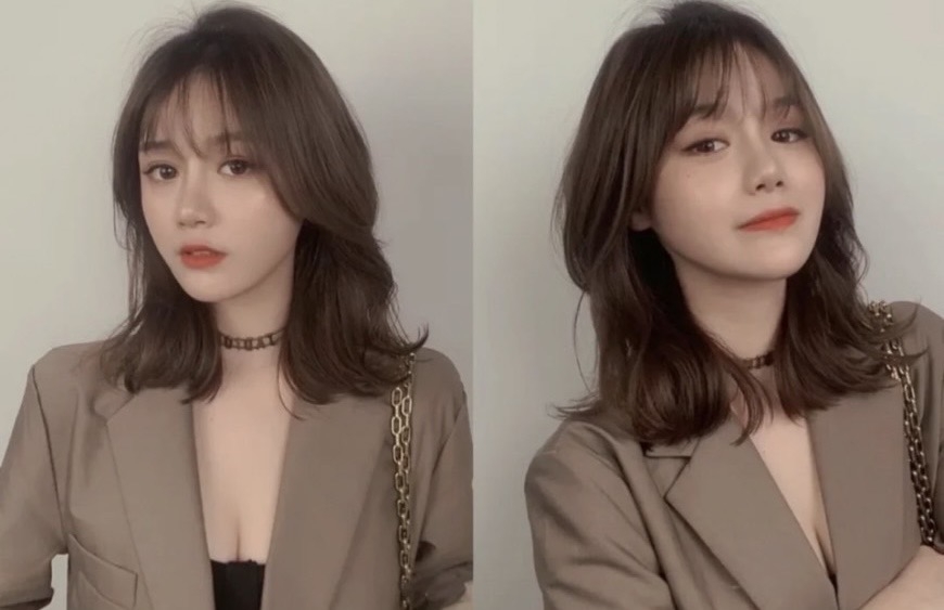 2022夏季髮型趨勢4:微捲鎖骨髮