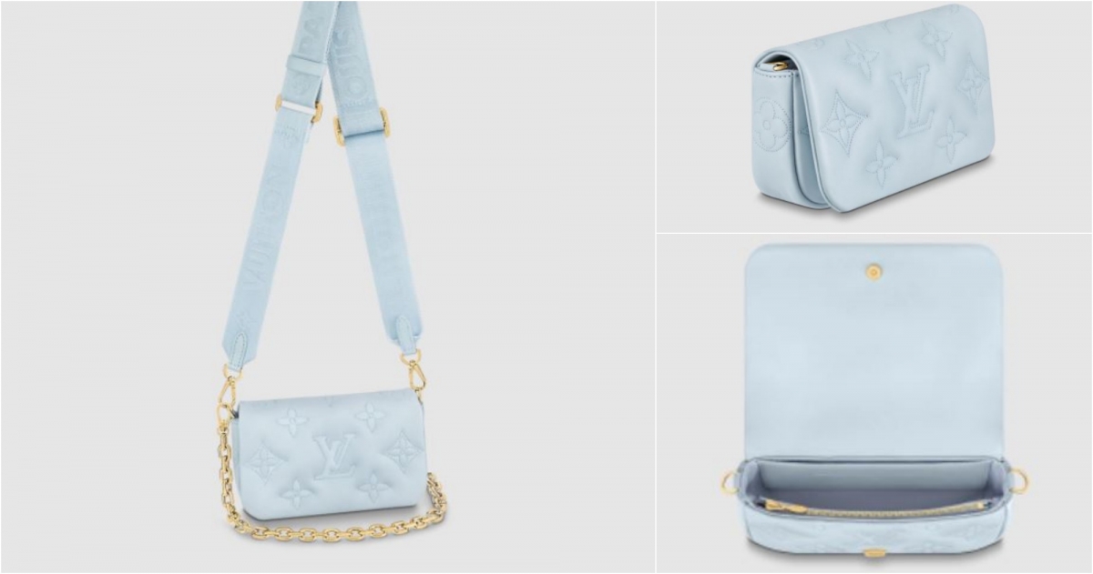 Louis Vuitton WALLET ON STRAP BUBBLEGRAM,NT$81,000