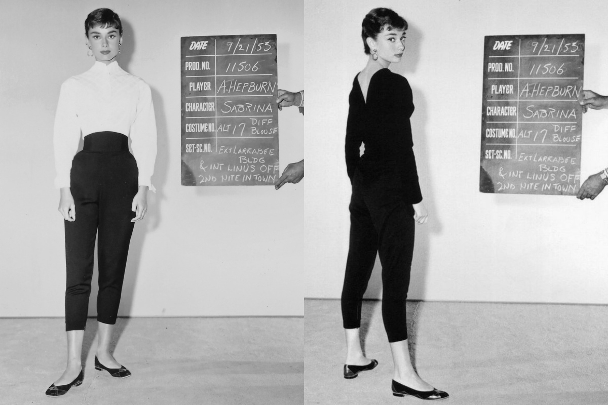 奧黛麗赫本的招牌單品之一正是「七分褲」。