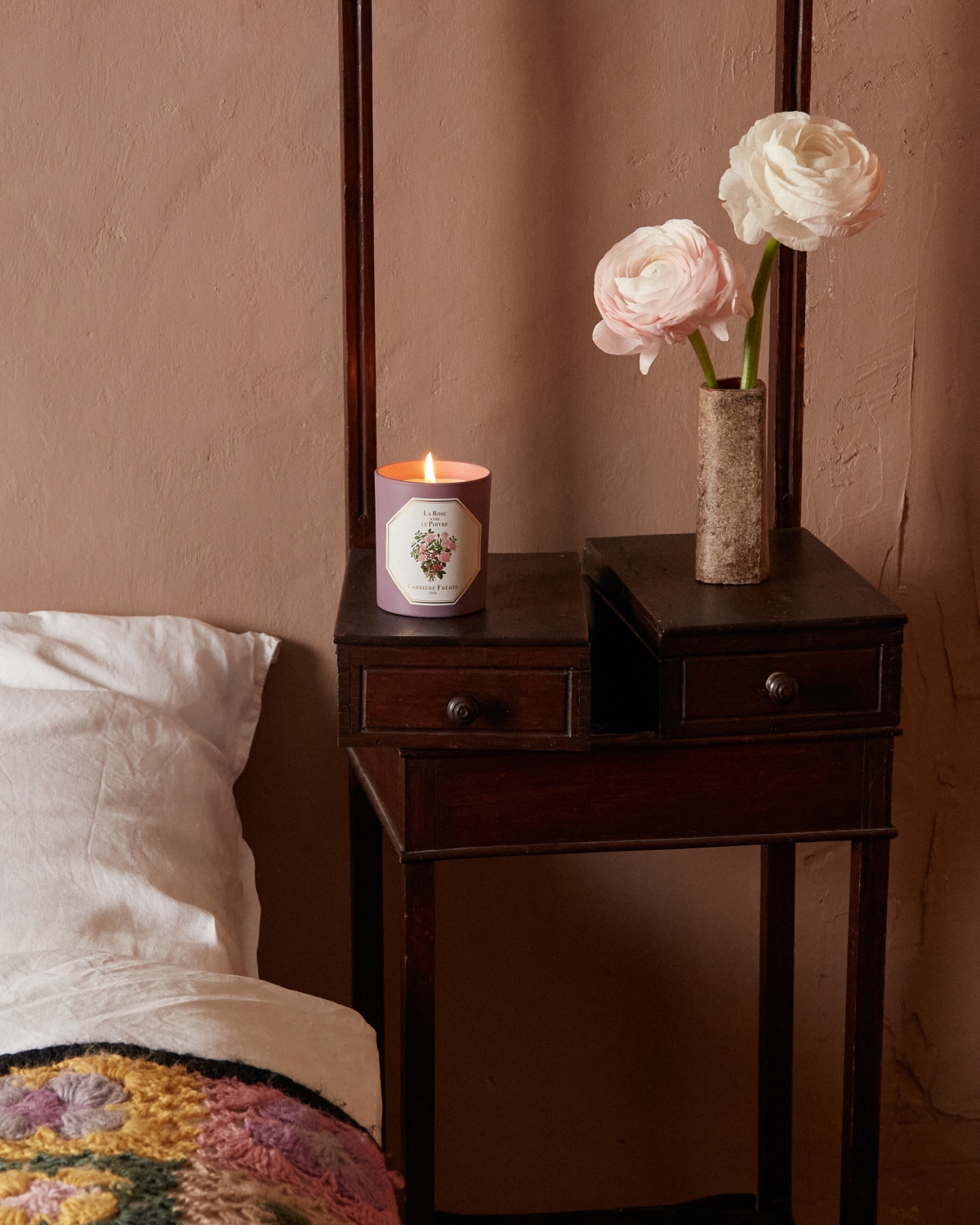 Carrière Frères 玫瑰愛胡椒限量蠟燭185g，NT$2,280 