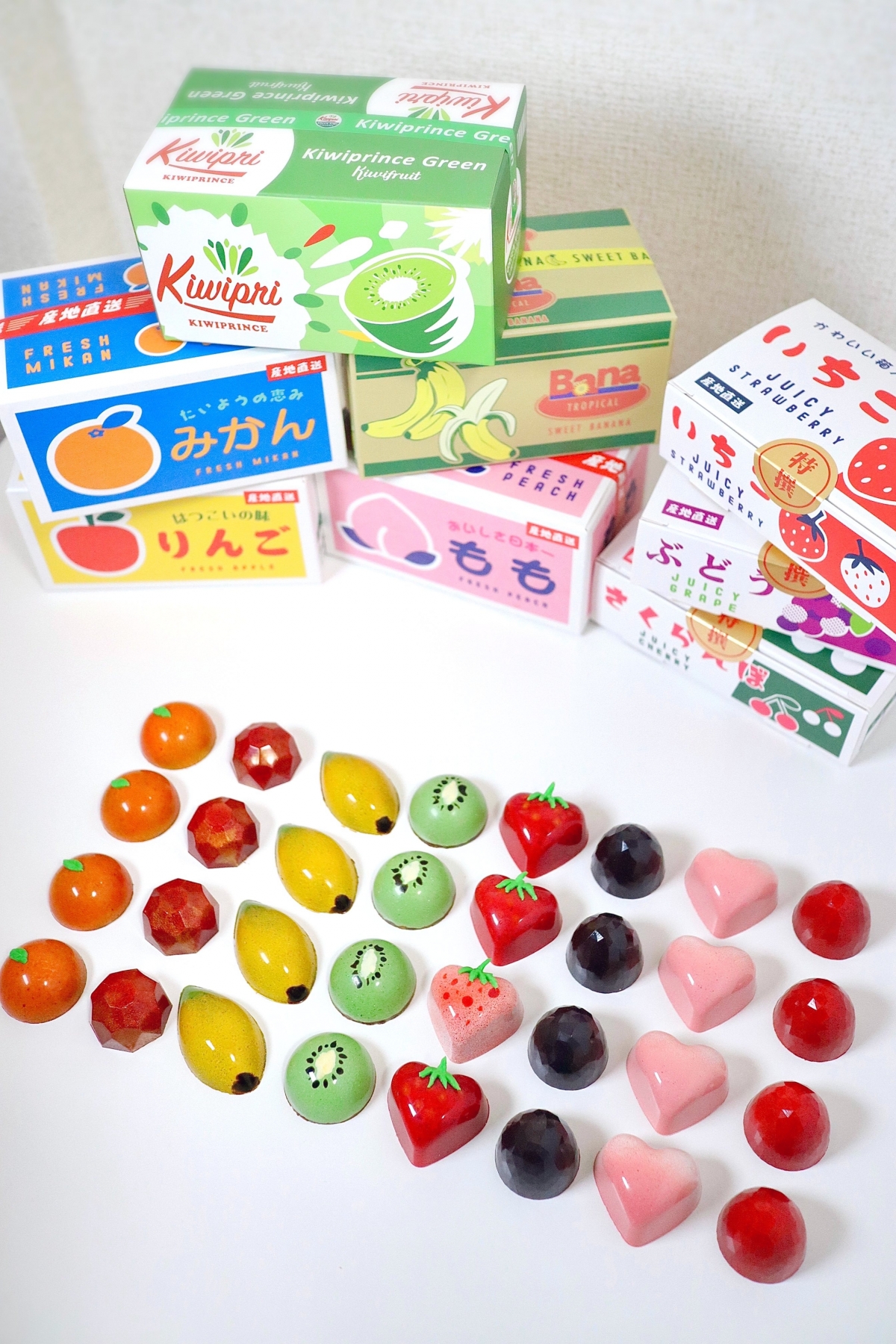 日本神人自製水果巧克力