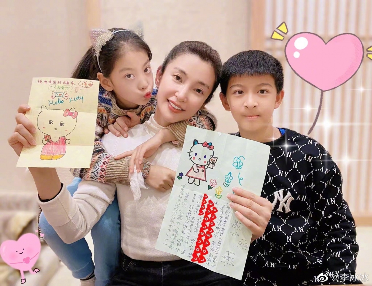 李冰冰宣布要把財產全留給外甥女和外甥