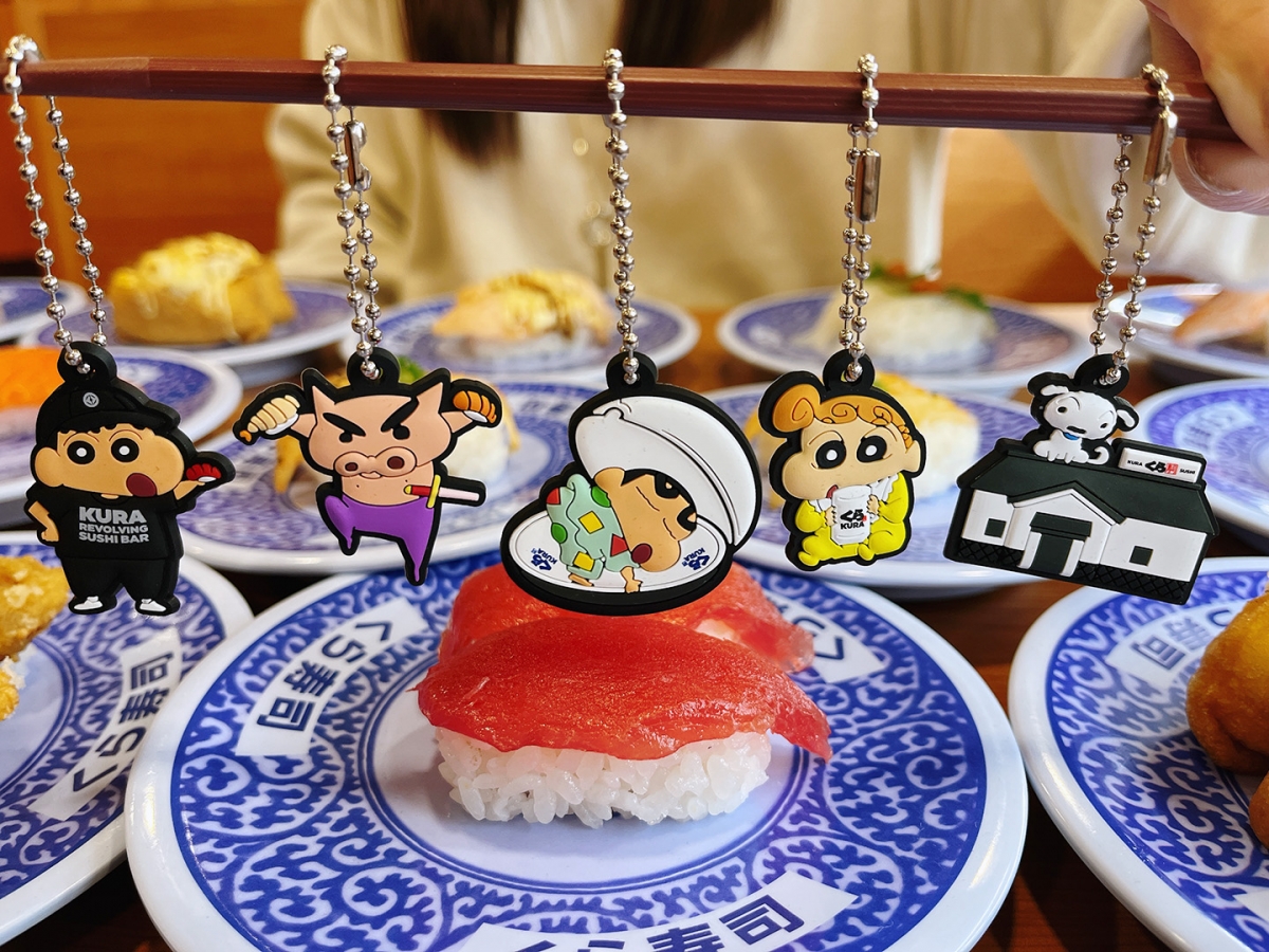 藏壽司x蠟筆小新扭蛋