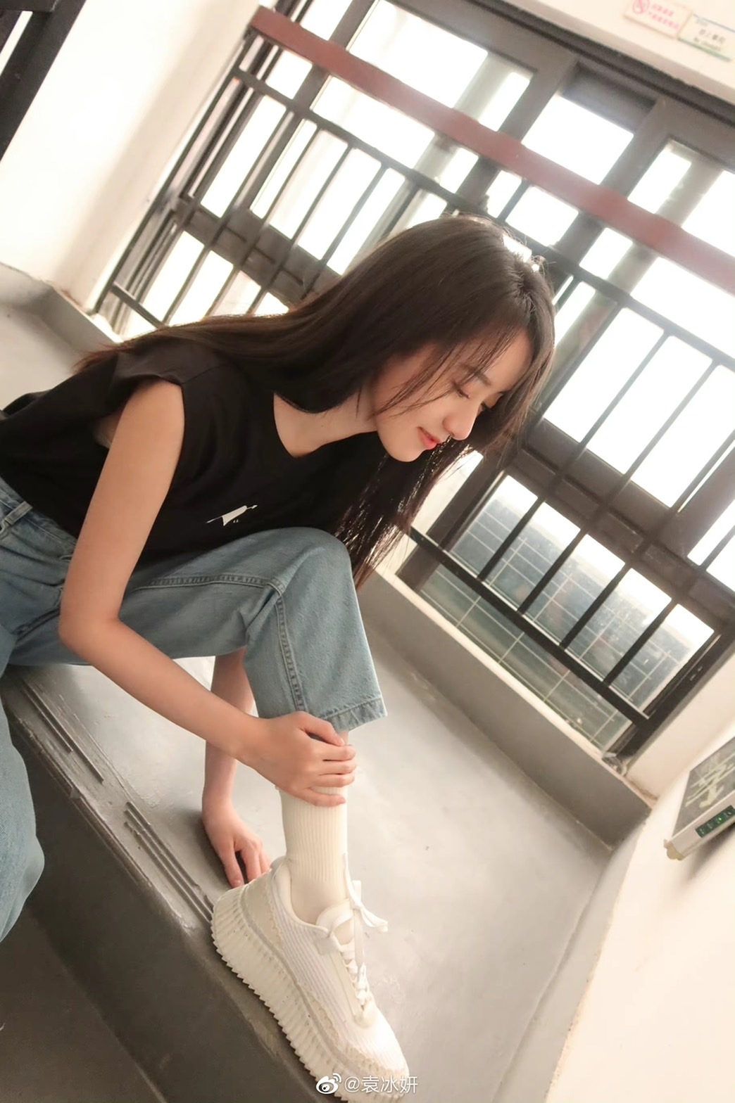 微博@袁冰妍