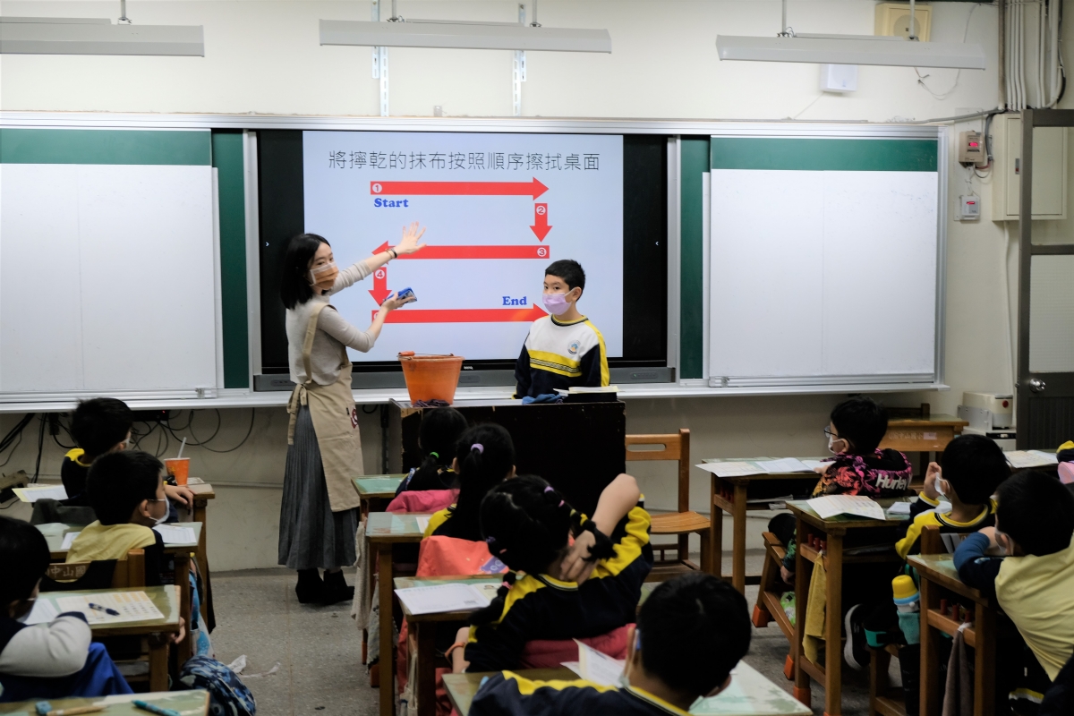 兒童清潔安全教育把影響力從學校延伸到家庭，讓家事變成全家人可以一起完成的事