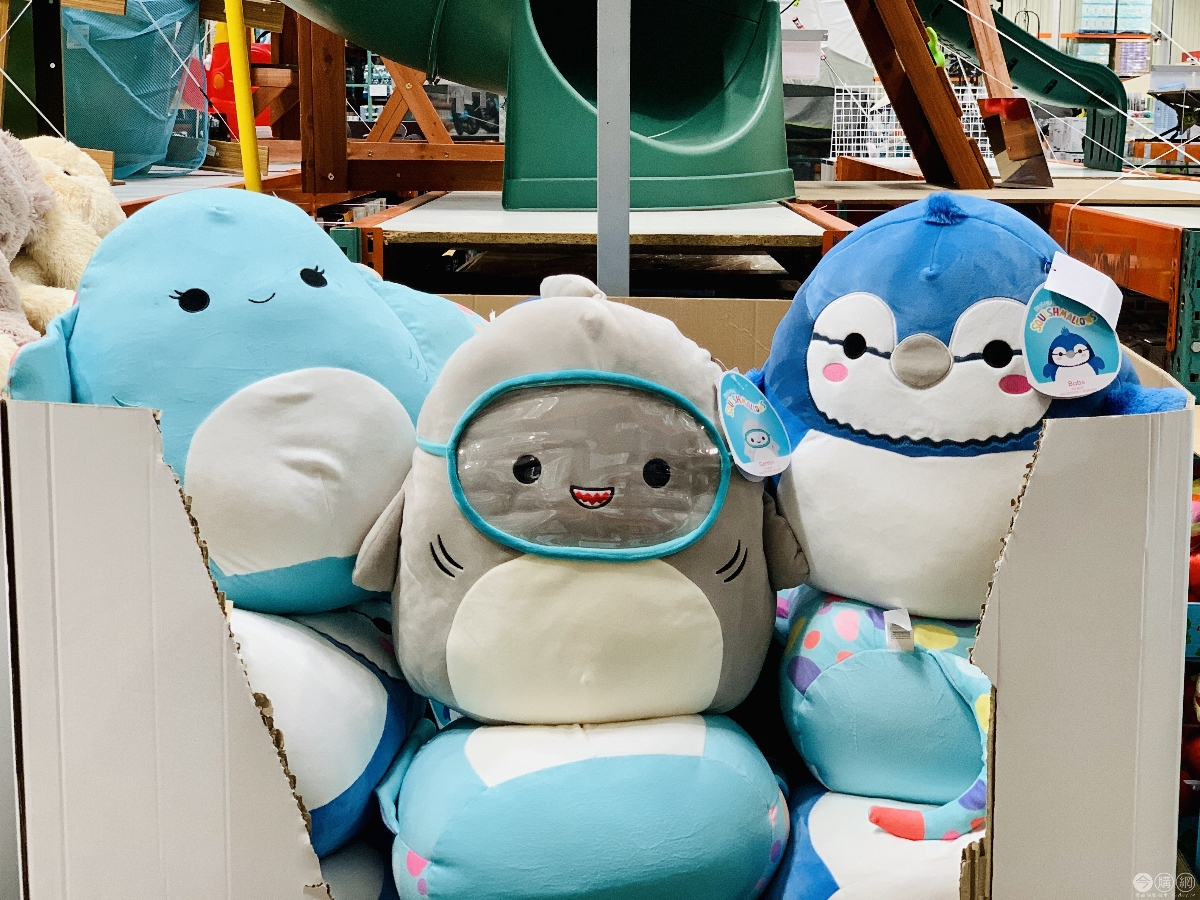 好市多海洋動物造型玩偶