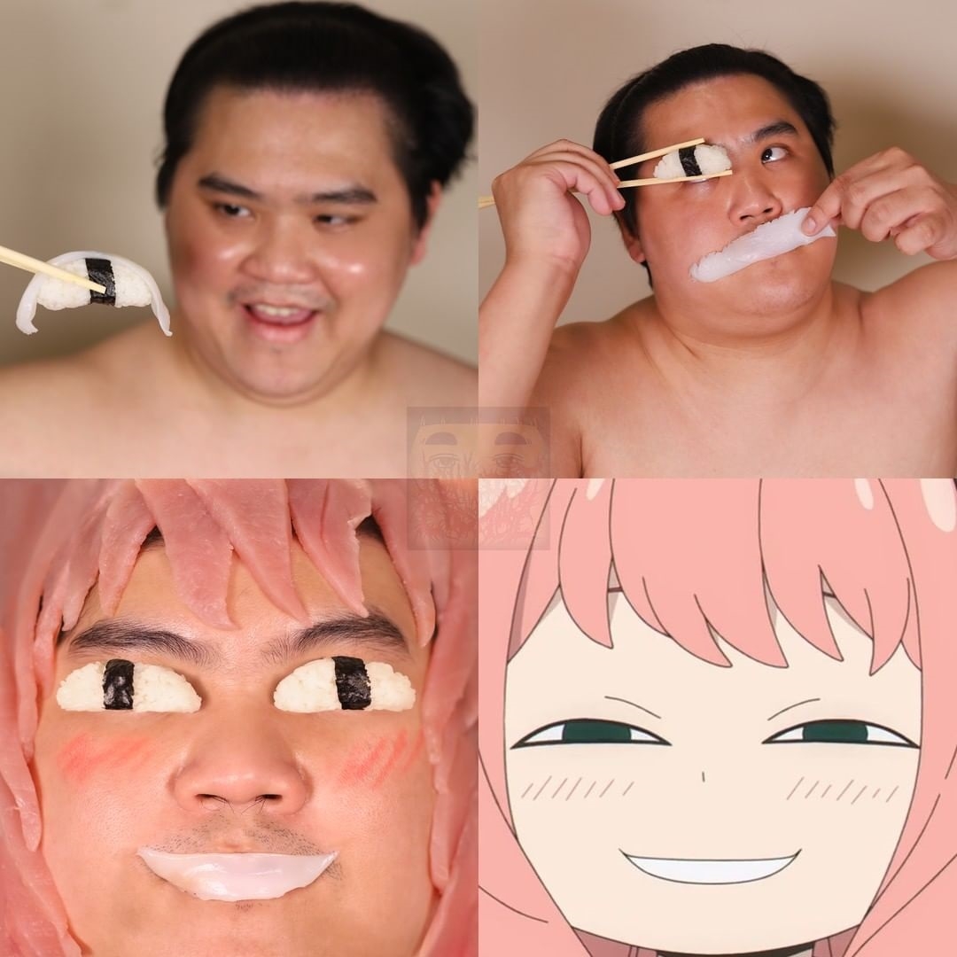 泰國知名網紅「Lowcostcosplay」重現安妮亞表情