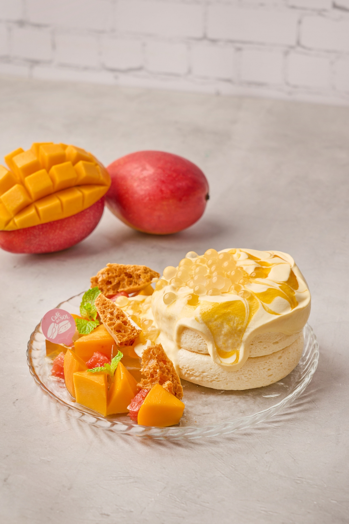 Café del SOL芒果芝芝鬆餅