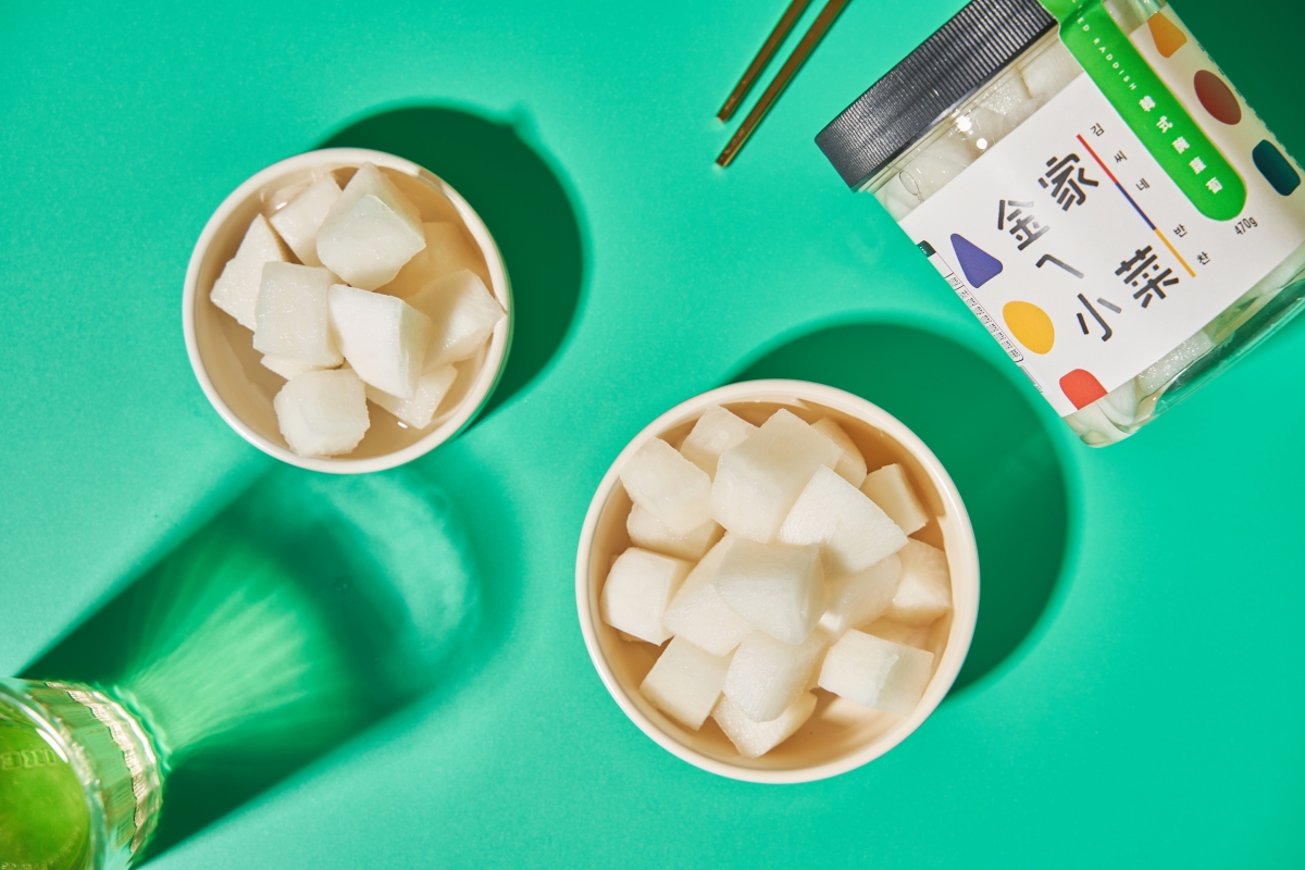 金針菇韓式醃蘿蔔