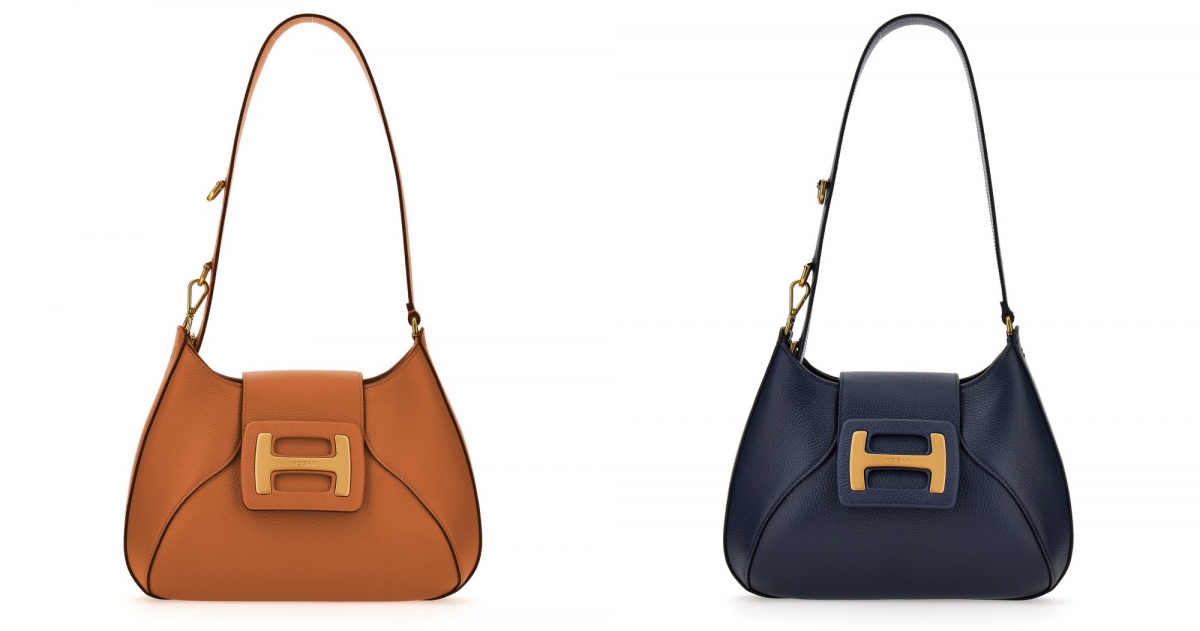 HOGAN H LOGO皮革肩背包,NT23,300