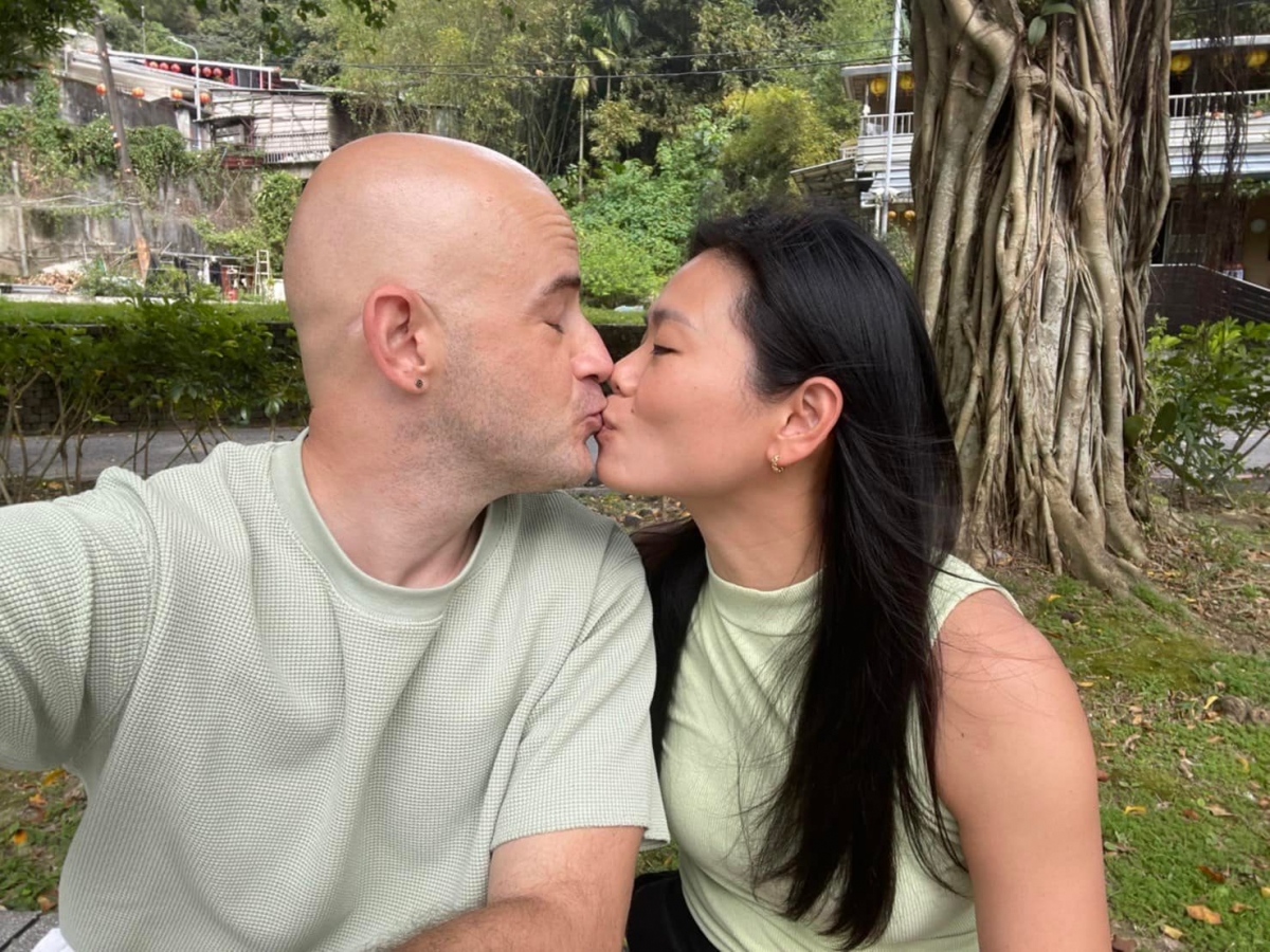 吳鳳與老婆結婚7年