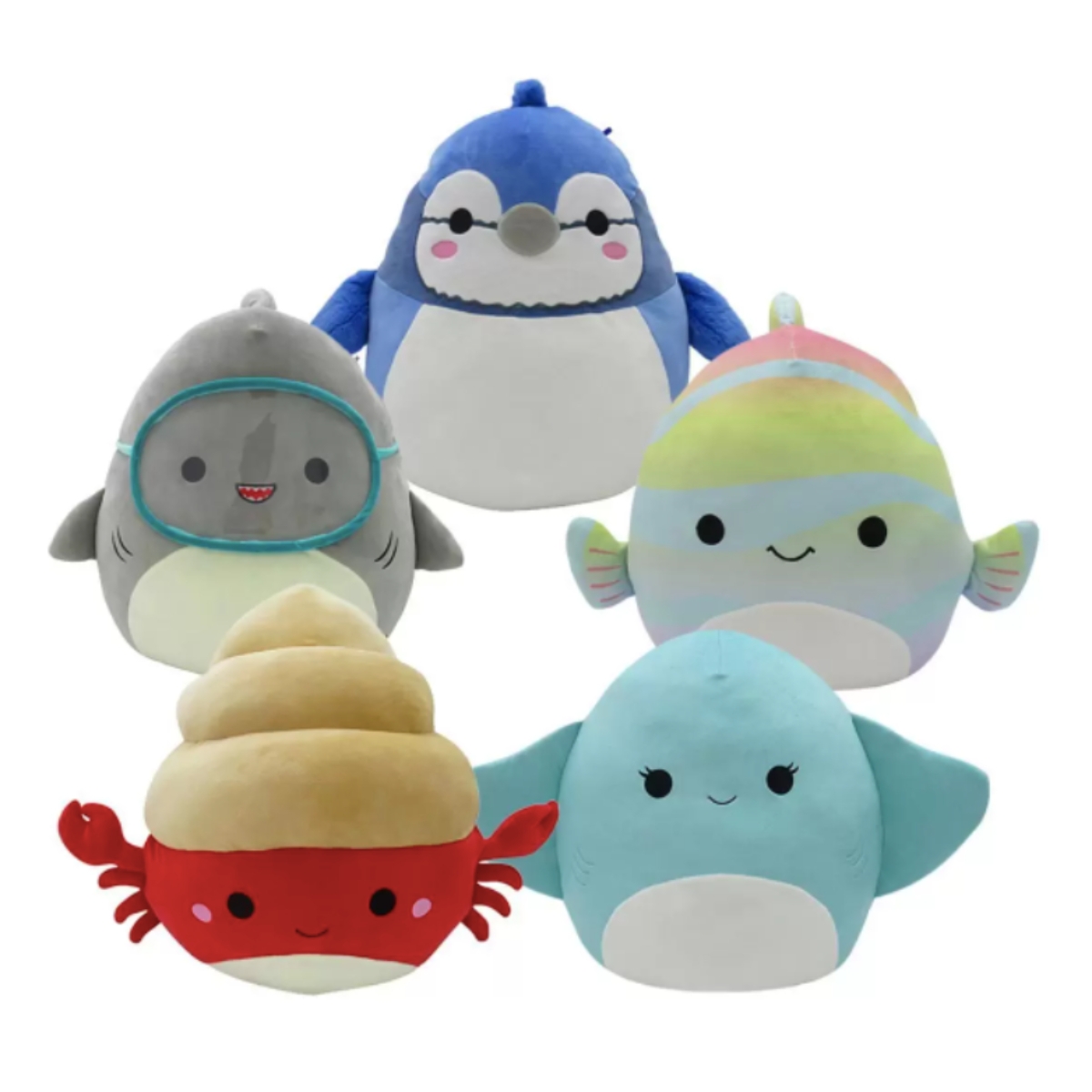 好市多海洋動物造型玩偶