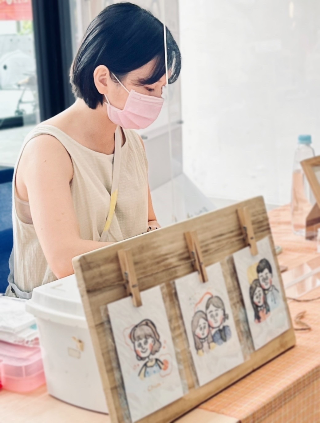 MITSUI OUTLET PARK台中港 女王似顏繪活動