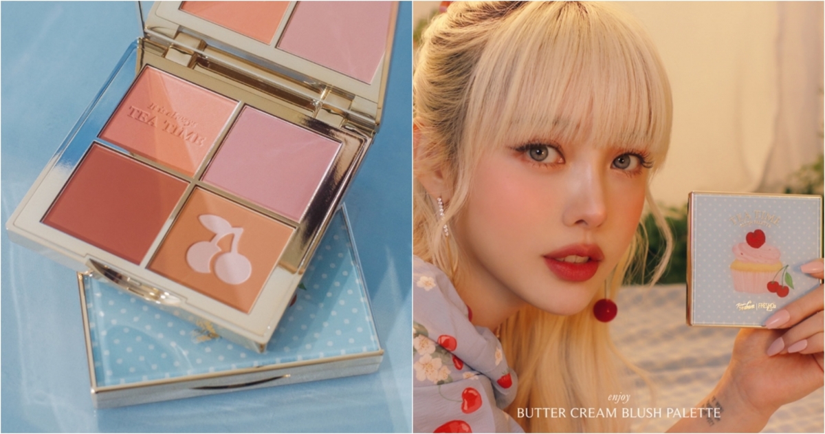 FreshO2 X PONY 奶油腮紅盤,NT$699