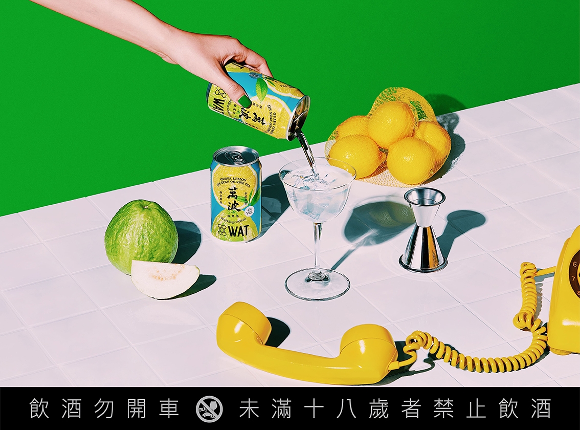 檸芭檸檸金萱烏龍氣泡雞尾酒