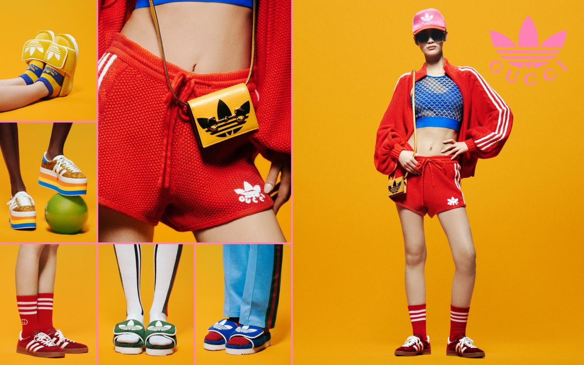 adidas × Gucci 聯名系列。