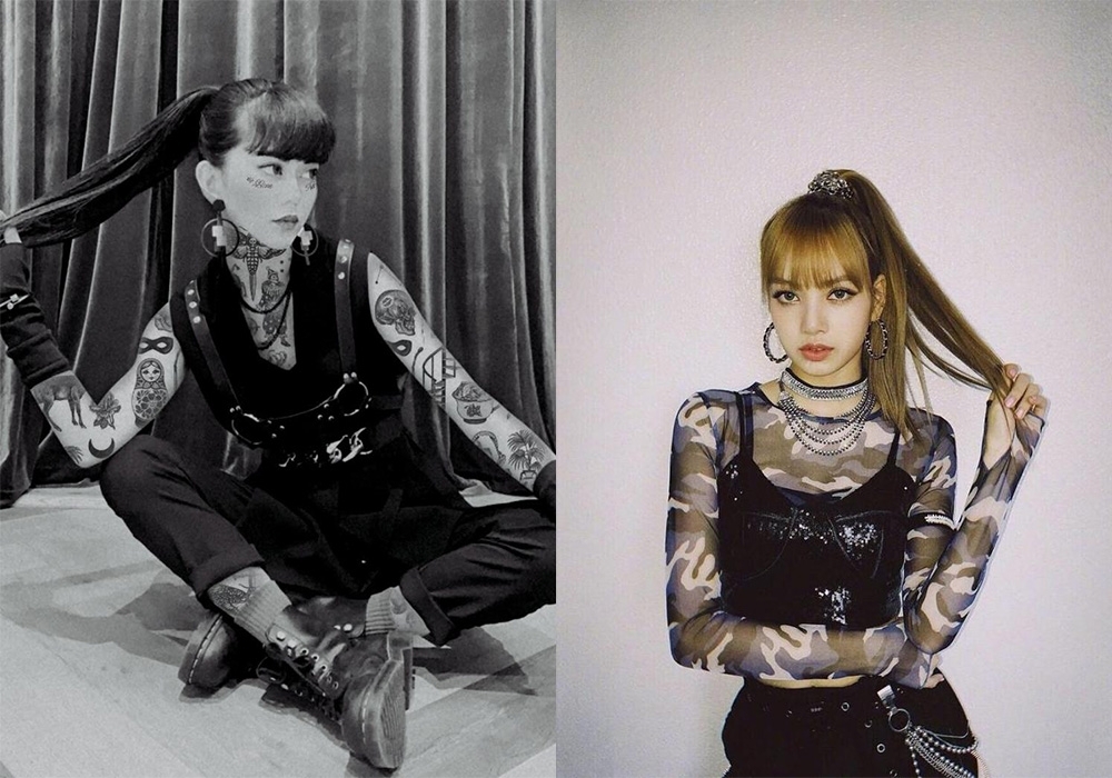 被網友說撞臉南韓女星Lisa