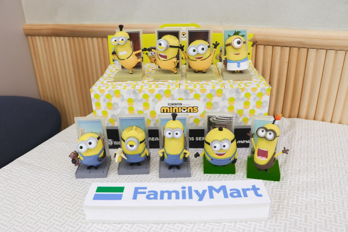 全家「MEA小小兵系列」公仔