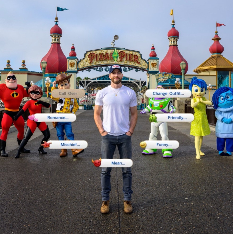 根本像是電玩假人