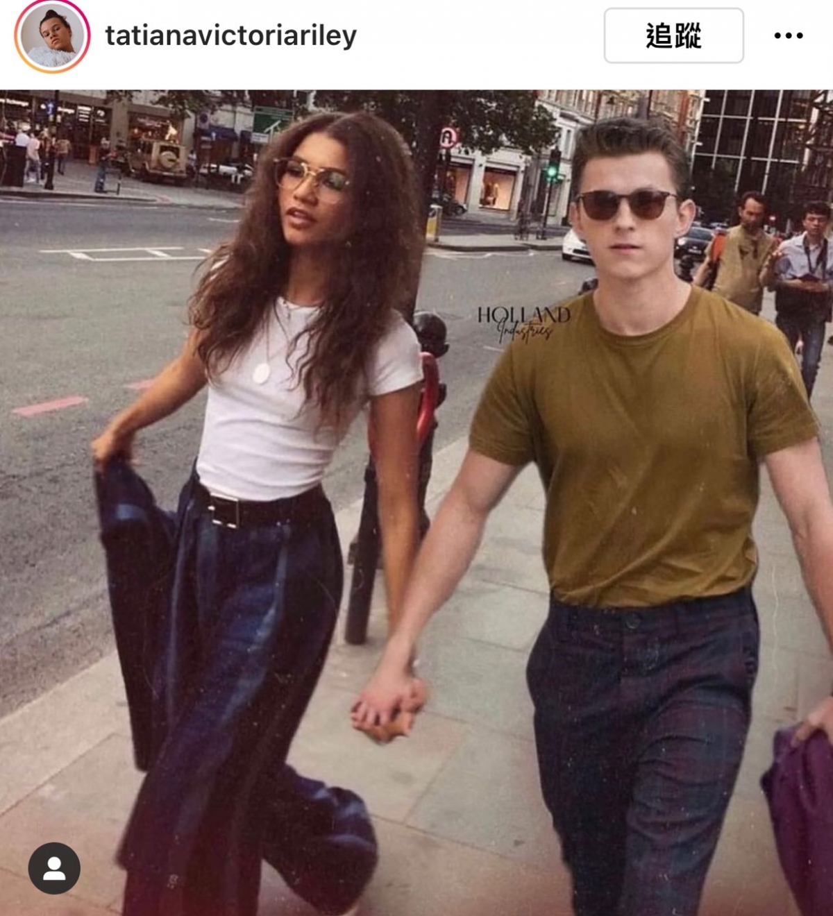 粉絲自製偽裝街拍照