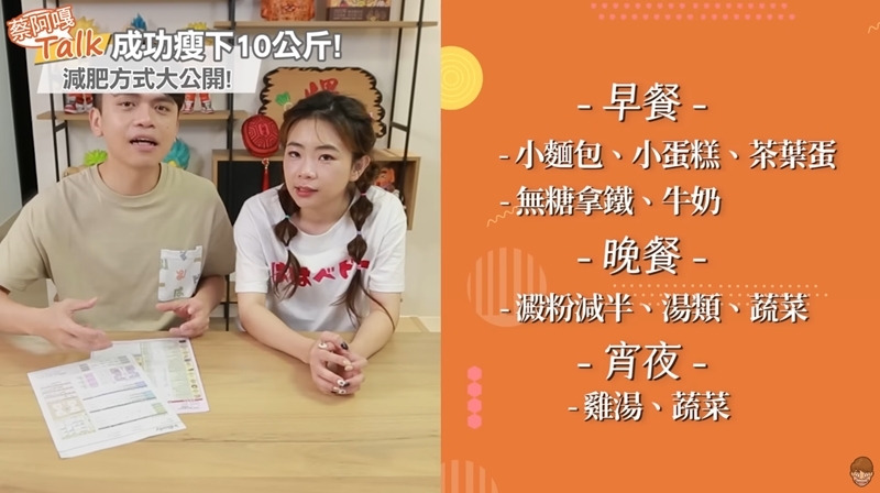 少喝飲料、飲食分量減少