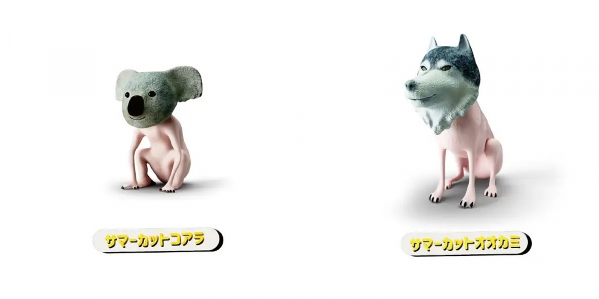 夏日剃毛動物扭蛋