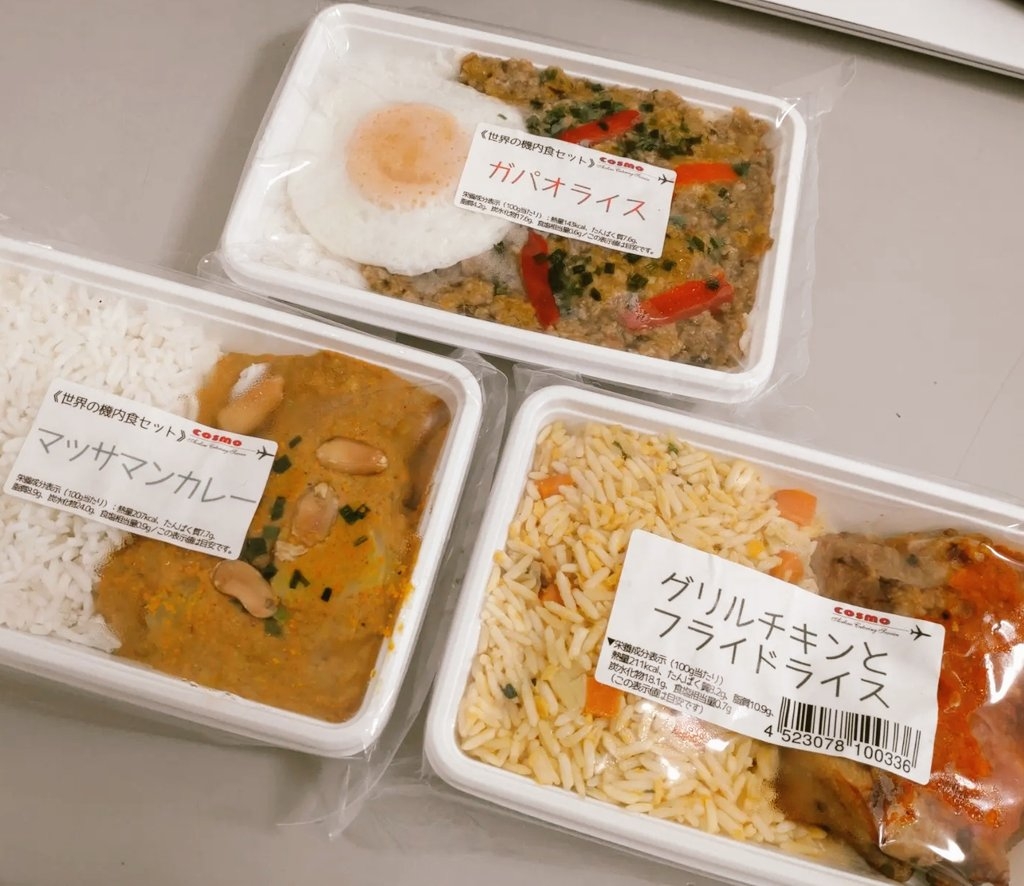 飛機餐便當外觀