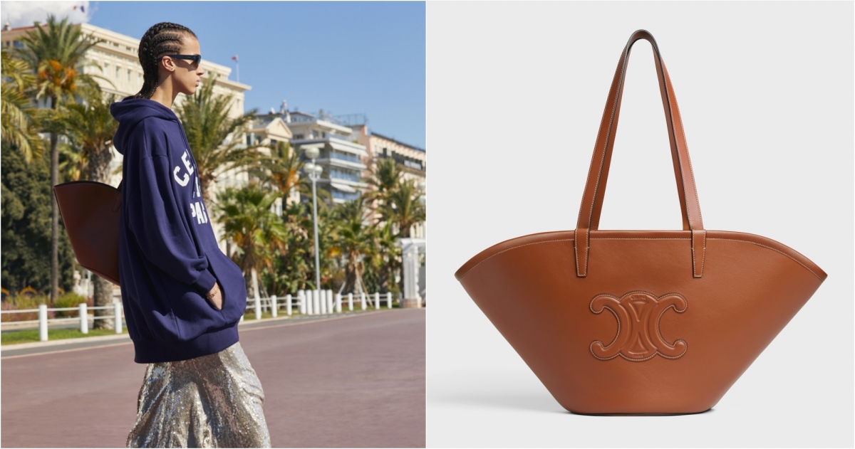 CELINE_CUIR TRIOMPHE皮革托特包,NT$77,000