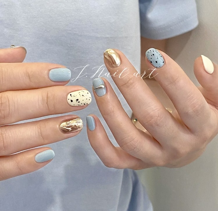 淺銀魔鏡粉X馬卡龍色