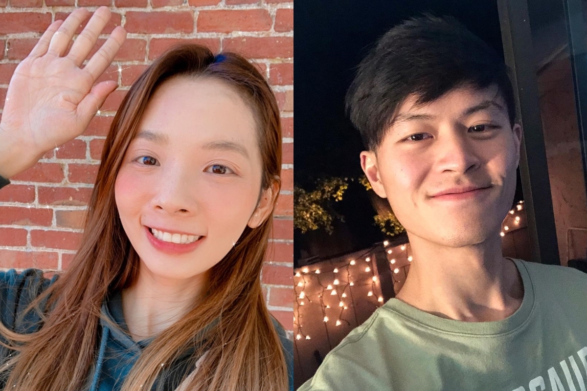 滴妹與男友低調相戀