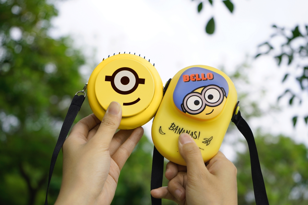 小小兵迷你頸掛風扇、超靜音隨身風扇