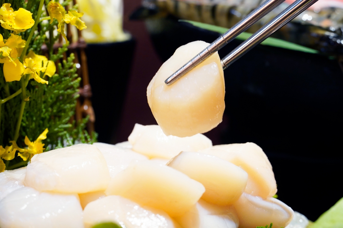涮樂生日禮「生食級干貝」
