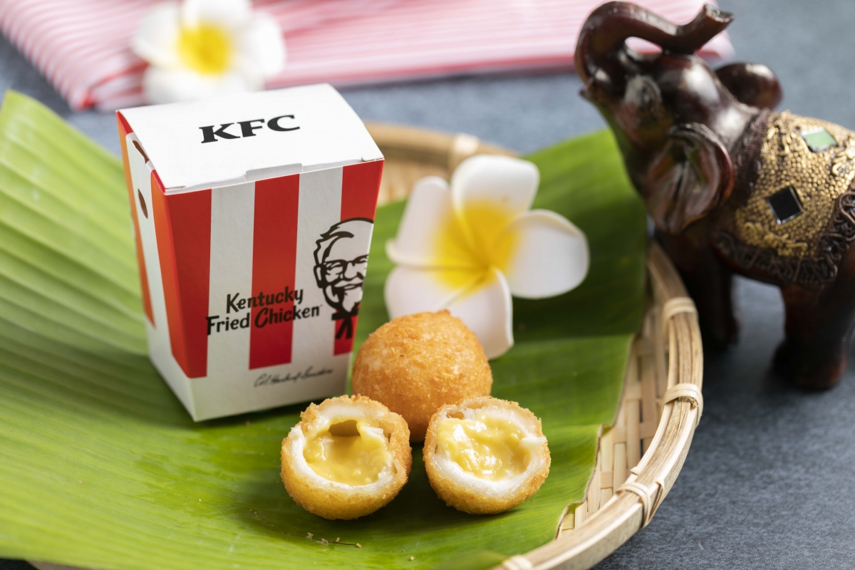 肯德基「爆漿榴槤球」