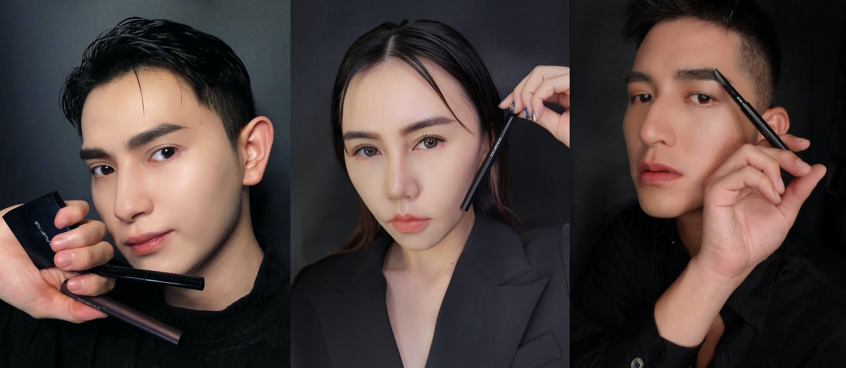 植村秀3D立體塑眉服務，由專業彩妝師與你面對面，為你量身打造自然絲霧眉！