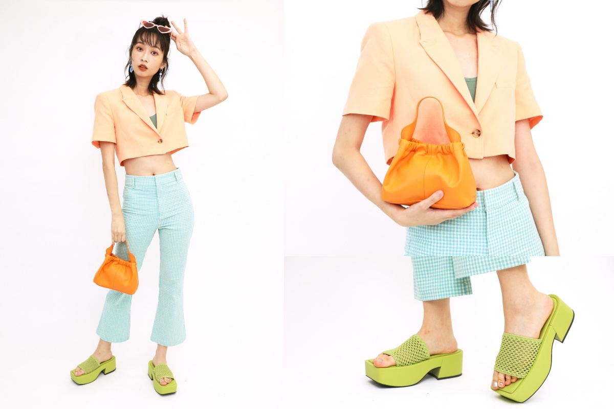 週日的 Bra Top Look