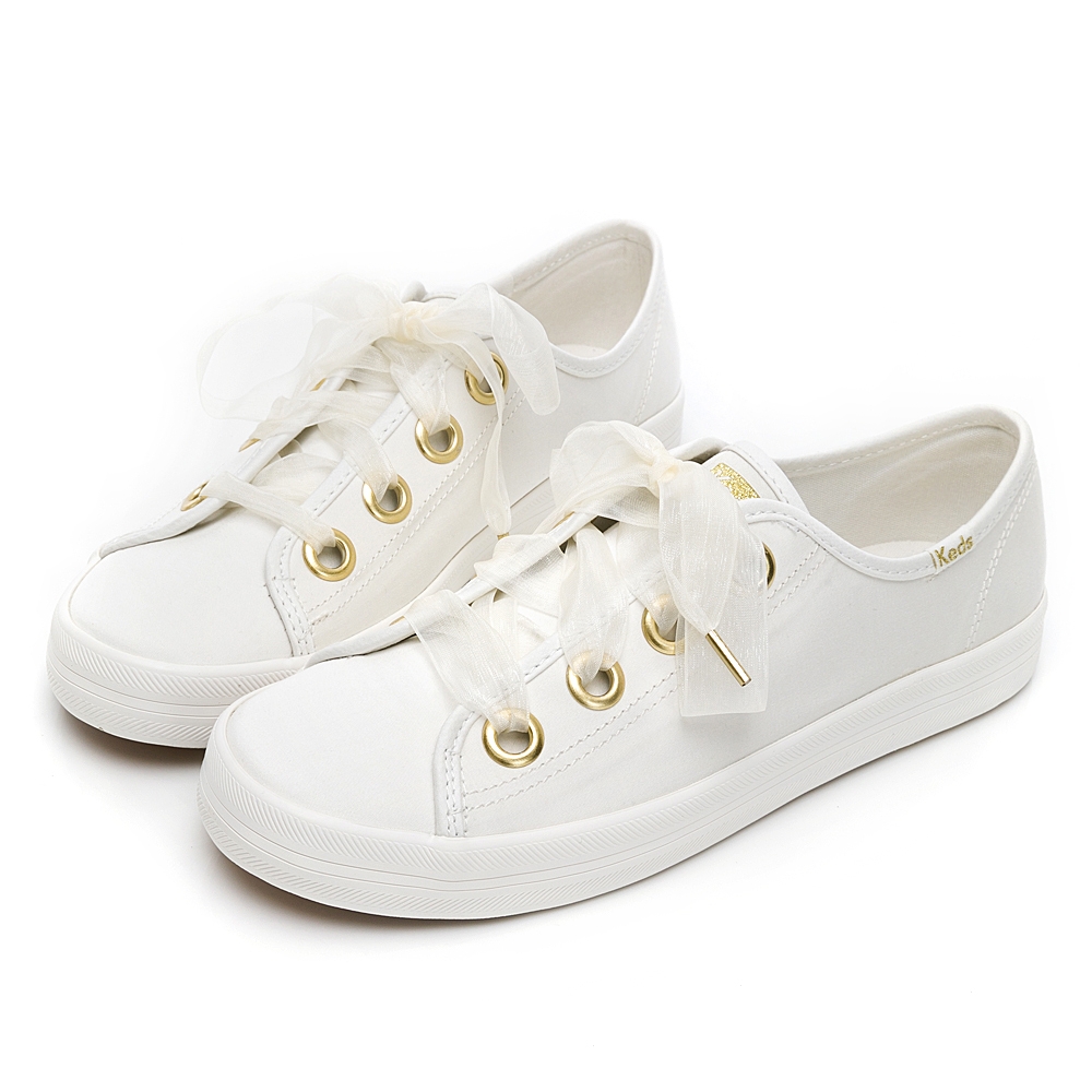 Keds KICKSTART 浪漫網紗綁帶休閒鞋，NT$2,290