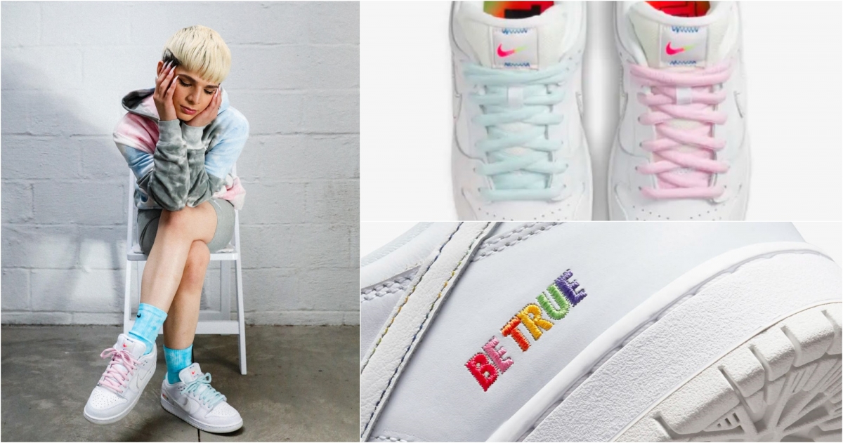 NIKE SB Dunk 低筒鞋 Be True，NT$ 4,500