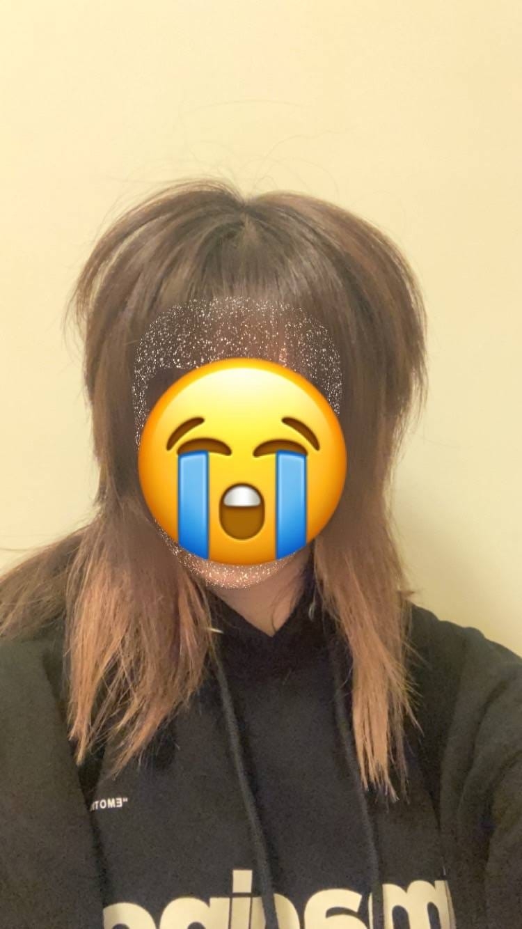 艾宸剛洗完頭髮的樣子