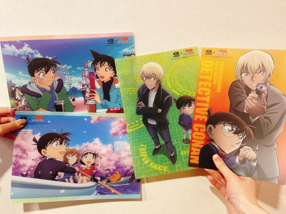 藏壽司x名偵探柯南滿額贈