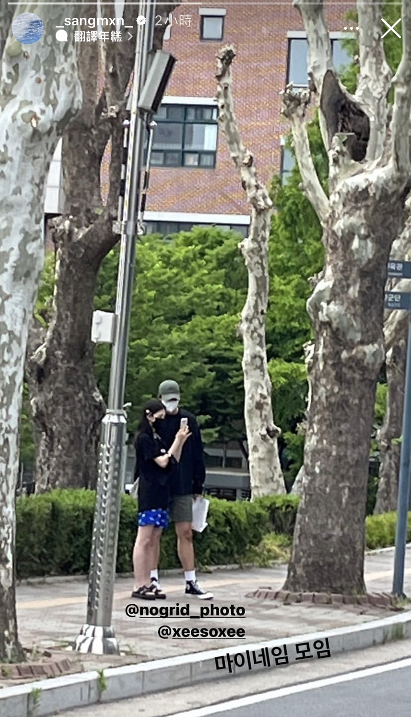 演員幫忙解釋合照