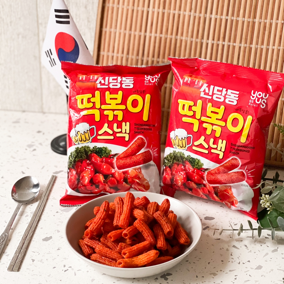 韓國YOUUS辣炒年糕造型餅乾