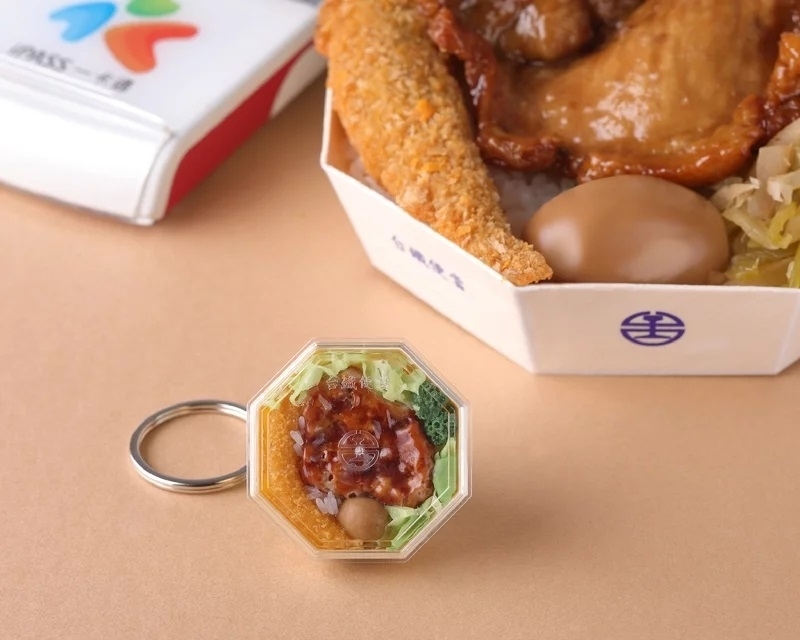 臺鐵排骨便當造型一卡通