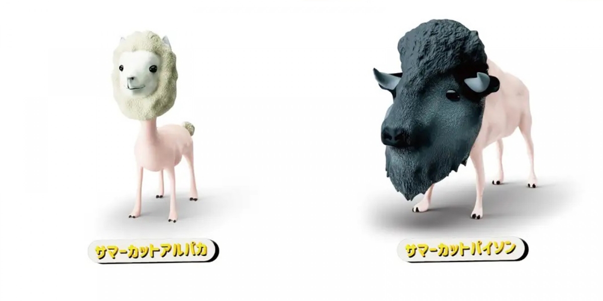 夏日剃毛動物扭蛋