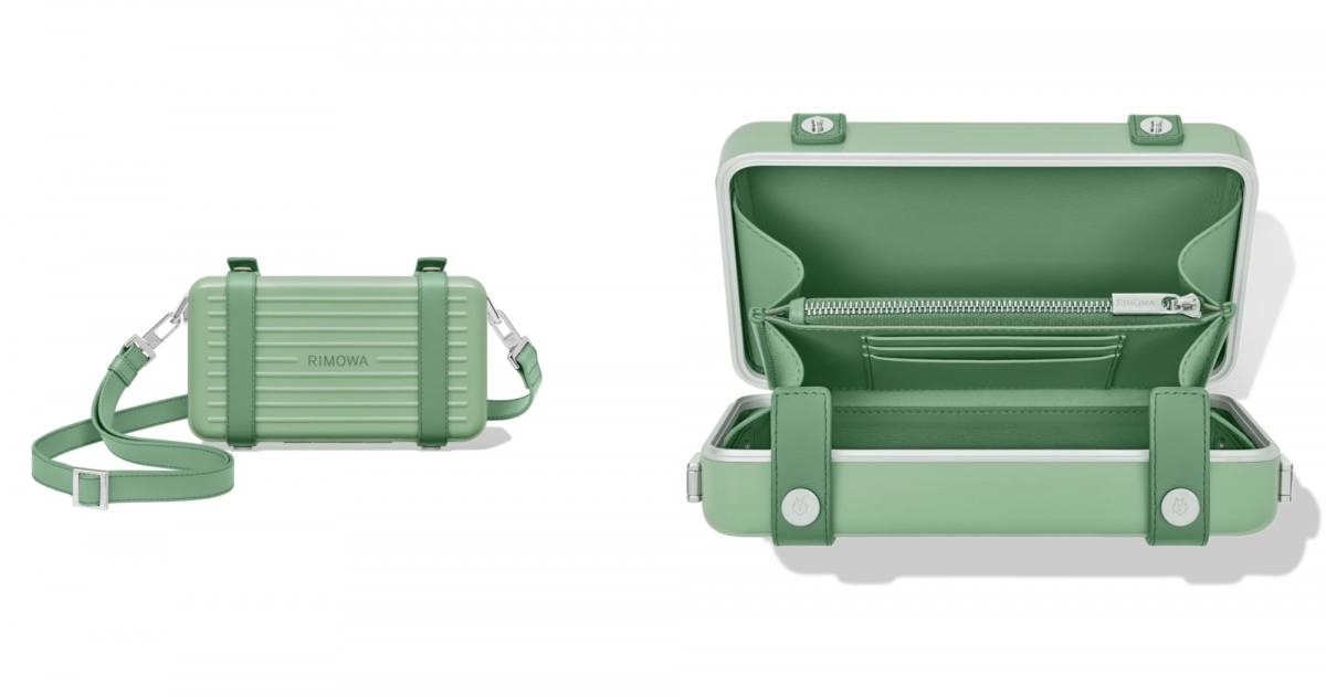 RIMOWA Personal Poly 青竹綠小包，NT$41,400